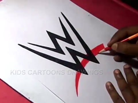 480x360 How To Draw Wwe Logo Drawing