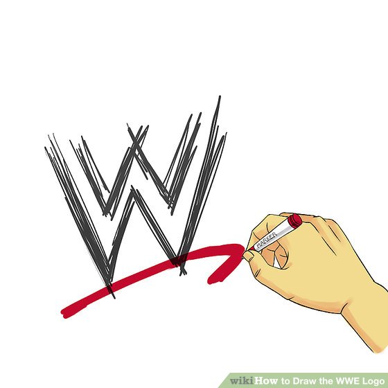 560x560 How To Draw The Wwe Logo 4 Steps (With Pictures)