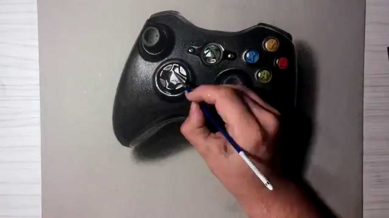 Xbox 360 Controller Drawing At Getdrawings Free Download