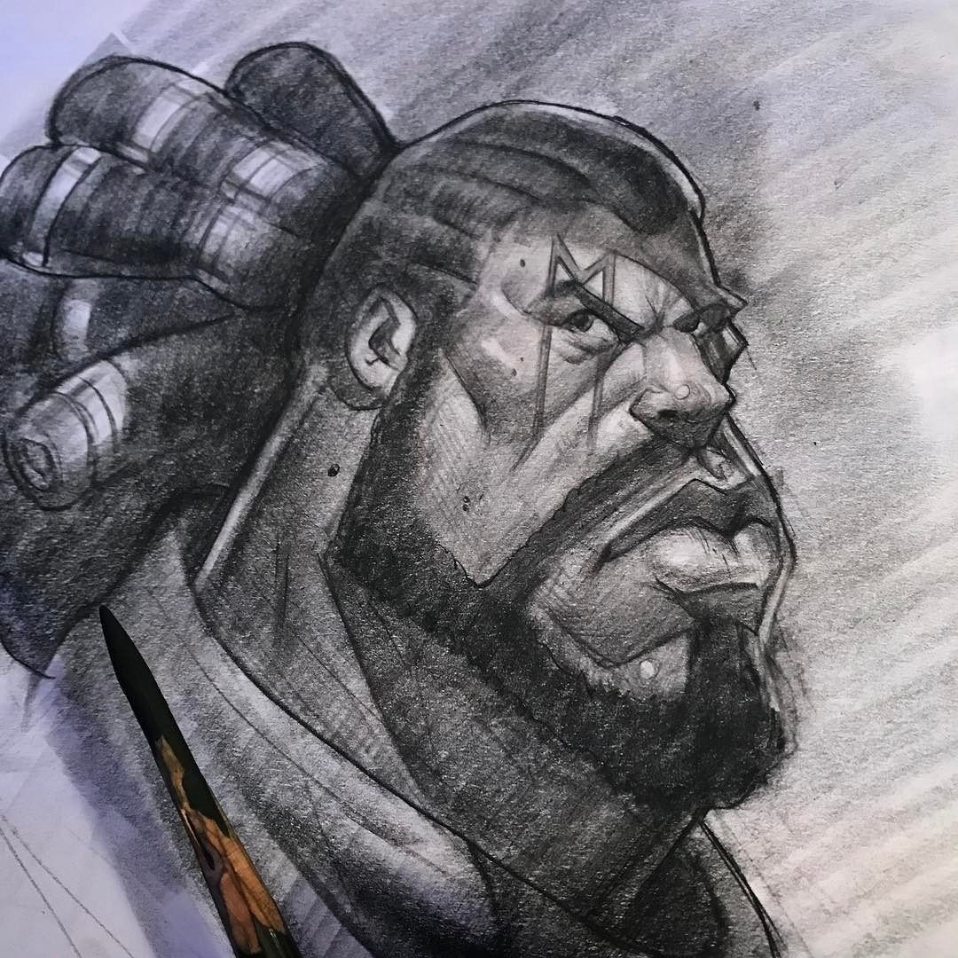 1080x1080 Regram @yanarts Sketch Before Bed )