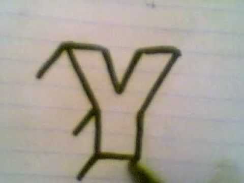 480x360 How To Draw 3d Letters ( Y )