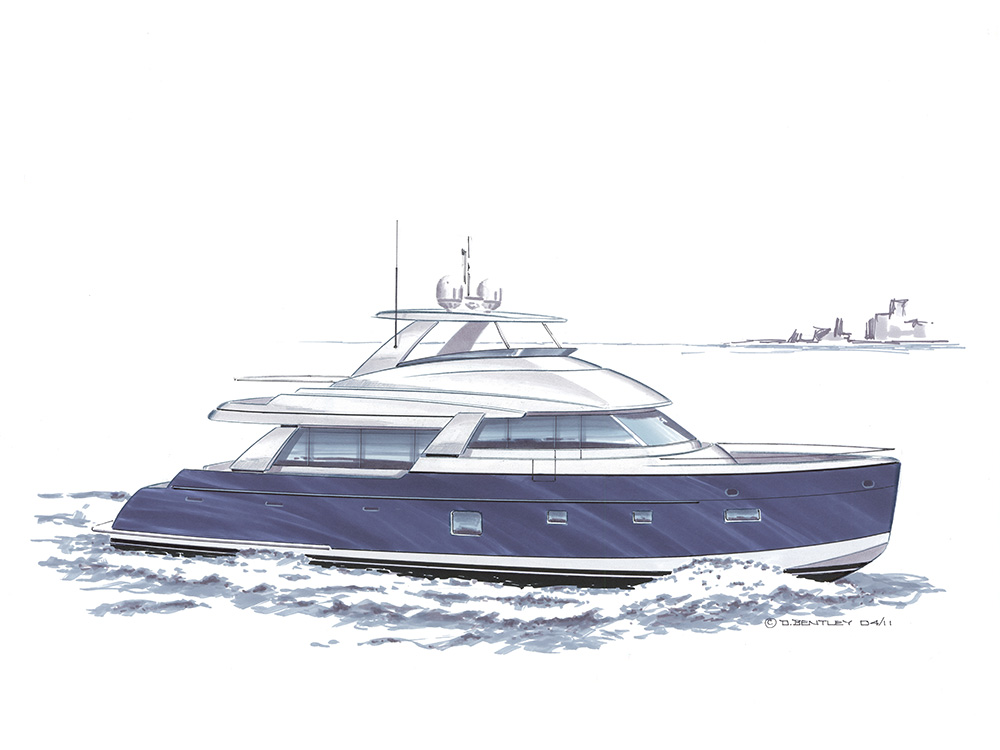 1000x750 Conceptual Gallery David Bentley Yacht Design