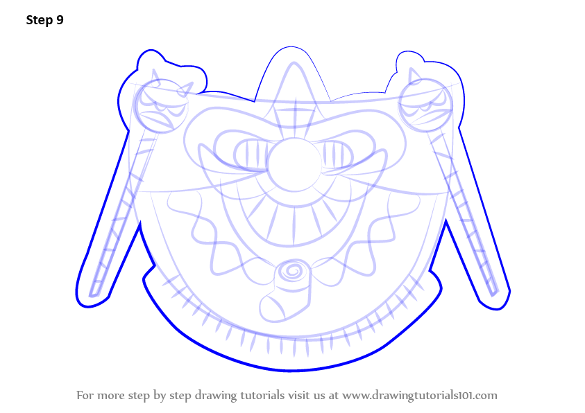 843x596 Learn How To Draw Yin Yarn From Kirby (Kirby) Step By Step