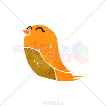 340x340 Stock Illustration Of Side View Cartoon Drawing Of A Singing