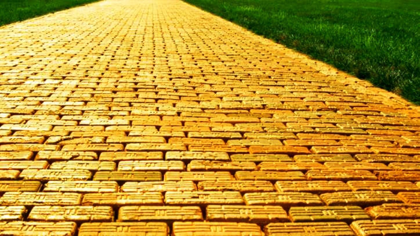 Yellow Brick Road Drawing at GetDrawings | Free download