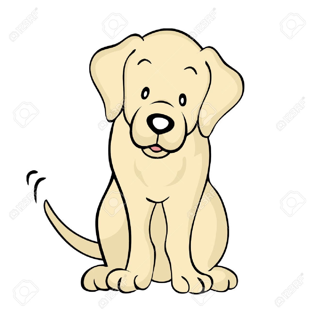 Yellow Lab Drawing at GetDrawings | Free download