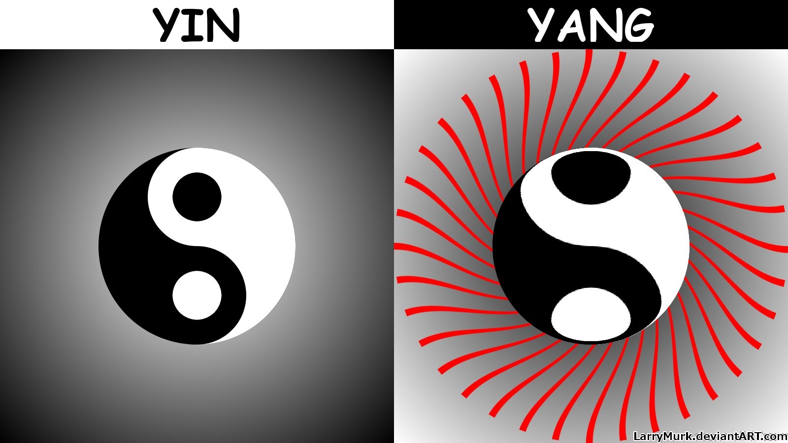 1600x900 Yin Yang Chinese Symbol Draw Gimp