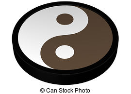 270x195 Yin Yang Symbol Isolated On White Background Stock Illustration