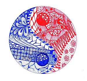 300x280 Yin Yang Drawings