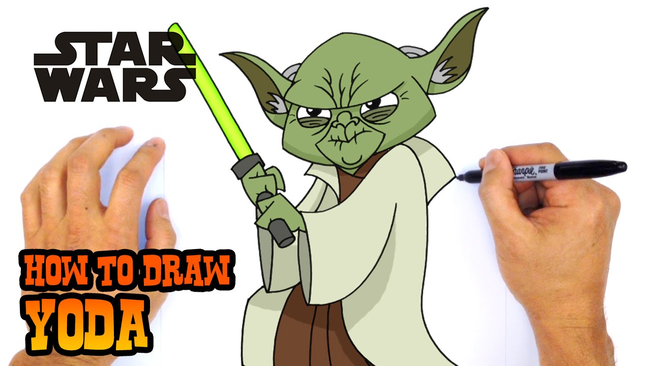 1280x720 How To Draw Yoda Star Wars