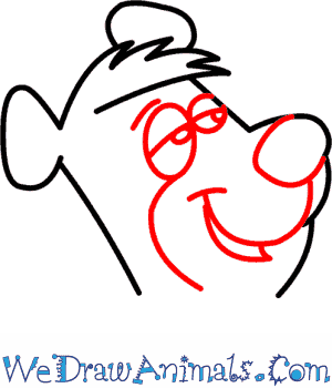 300x350 How To Draw Boo Boo Bear From Yogi Bear