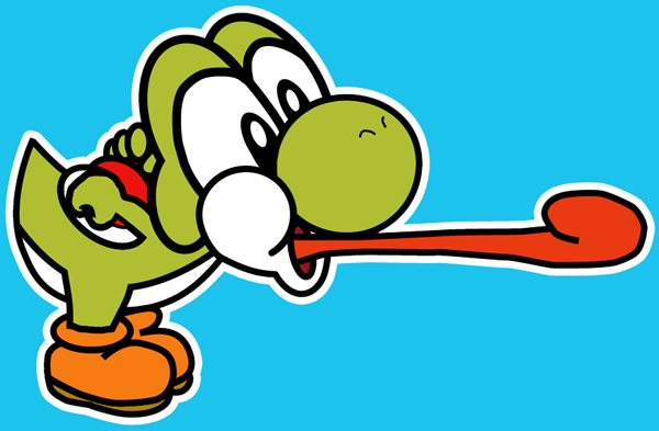 600x393 How To Draw Nintendo's Baby Yoshi With Easy Step By Step Drawing