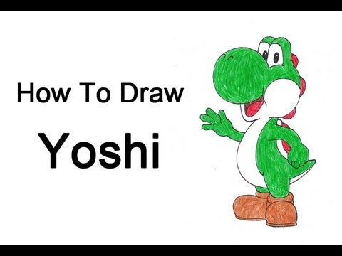 480x360 How To Draw Yoshi (Nintendo)