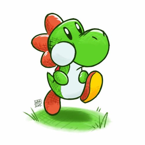 500x500 Yoshi Drawing And Sketching