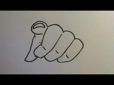 480x360 How To Draw A Finger Pointing