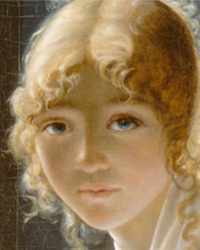 400x500 Young Woman Drawing By Marie Denise Villers My Daily Art Display