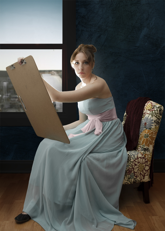 700x980 Young Woman Drawing Marie Denise Villers 1801 Marie