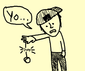 300x250 My Yoyo Won'T Yoyo, Yo! (Drawing By Gay Mario)