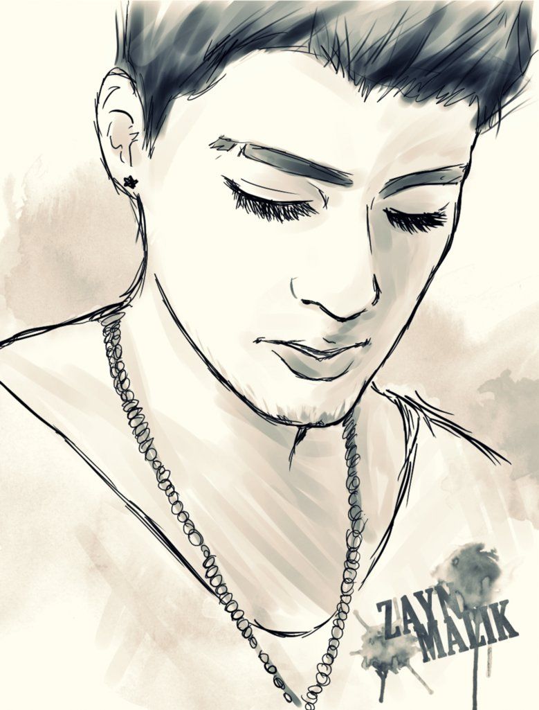 Zayn Malik Cartoon Drawing at GetDrawings | Free download