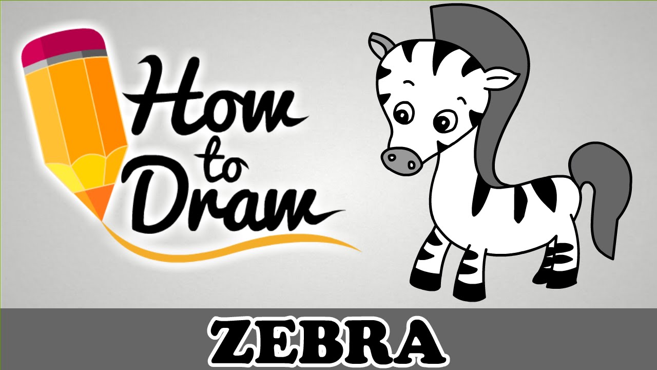 1280x720 How To Draw A Zebra