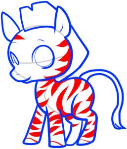 257x302 How To Draw How To Draw A Zebra For Kids