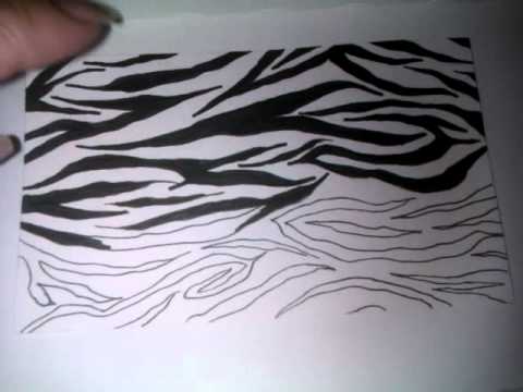 480x360 How To Make Your Own Zebra Pattern Paper