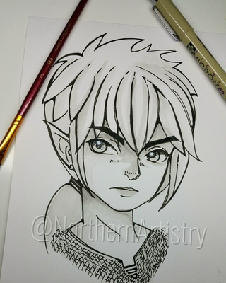 320x400 Link Drawings On Paigeeworld. Pictures Of Link
