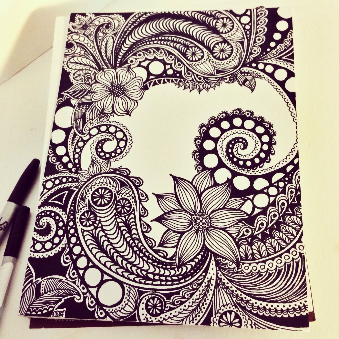 1280x1280 Zen Tangle Art Tumblr Zentangle Zen Tangles