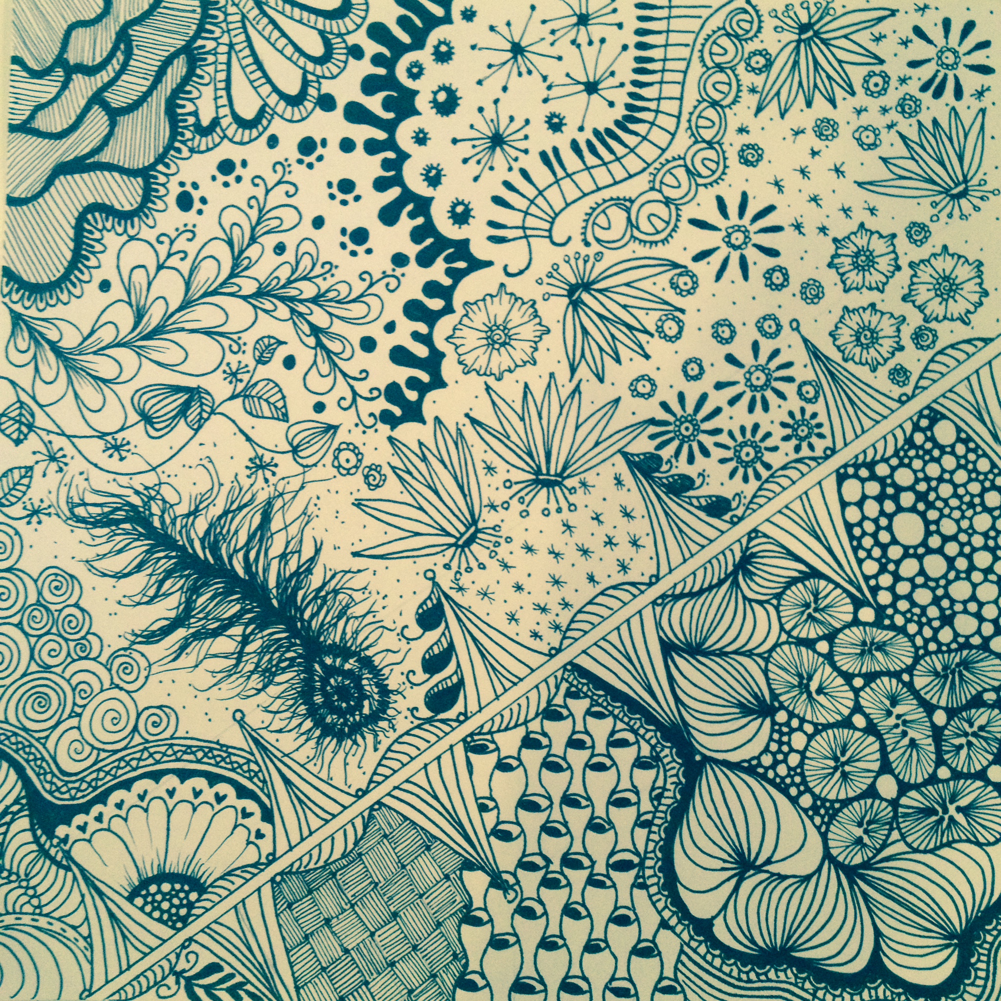 2048x2048 Pen Zendoodle Drawing Coffee Beans Amp Sparkles