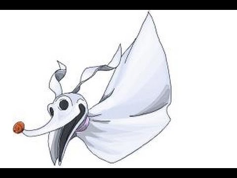 480x360 How To Draw Zero From The Nightmare Before Christmas