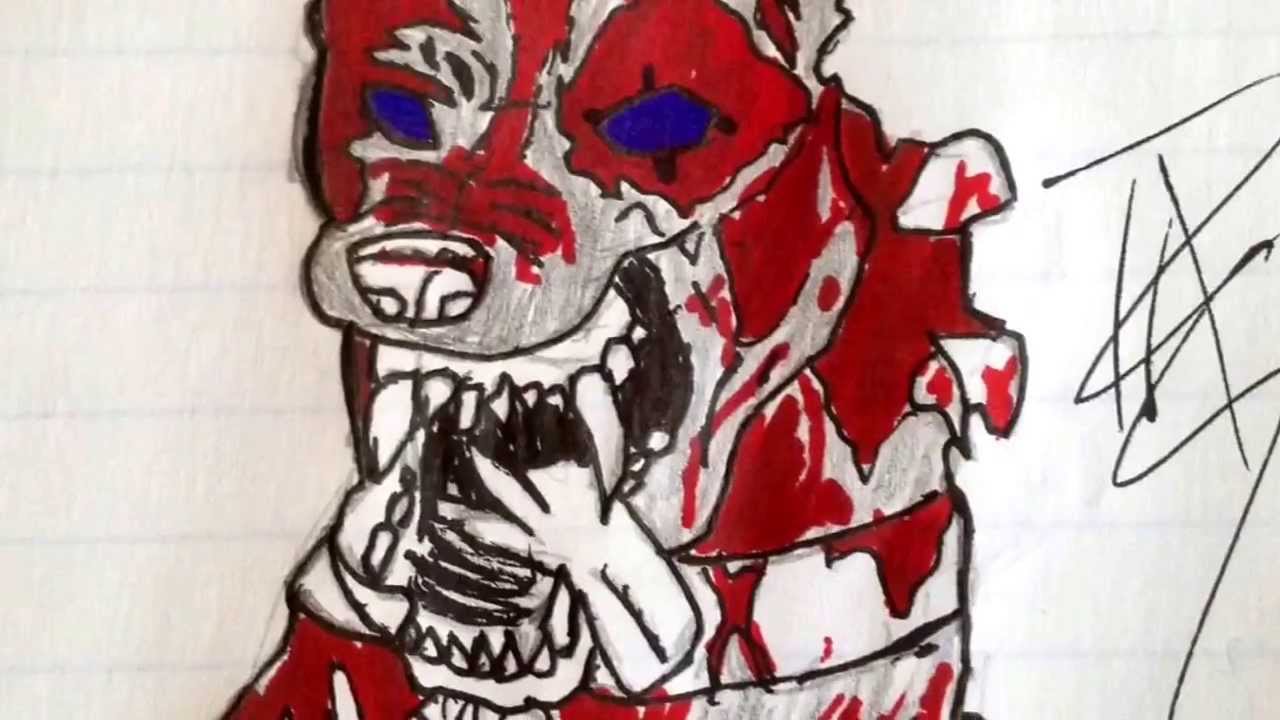1280x720 Zombie Dog Draw