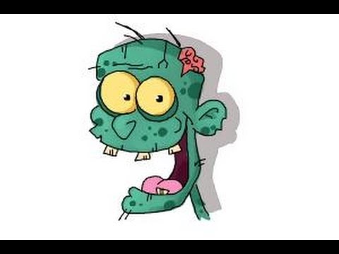 480x360 How To Draw A Zombie For Kids