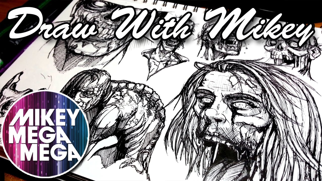 1280x720 Oh Right It's Inktober!! And More Zombies!