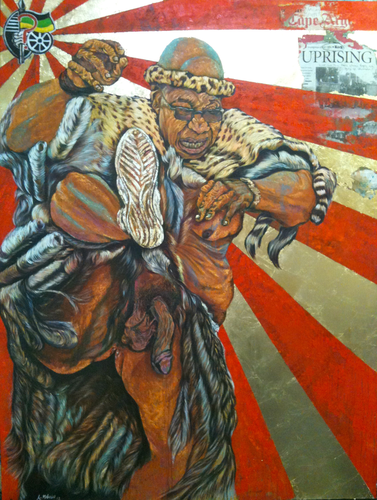 1531x2026 The New Painting Of Jacob Zuma, By Ayanda Mabulu Www.inside