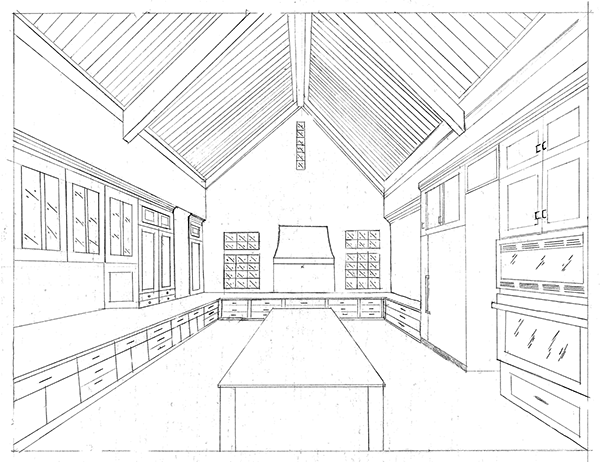 600x462 One Point Perspectives On Behance