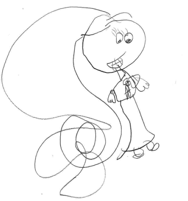 617x660 Can You Guess These Disney Princesses Drawn By A 6 Year Old