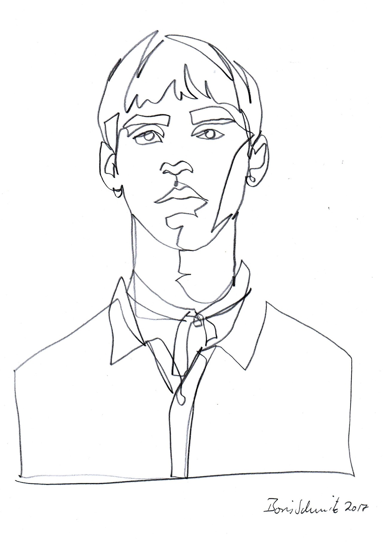 1280x1811 Boris Schmitz, 24 Years Old, Germany Drawing