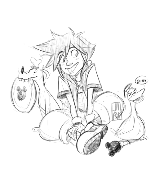 500x605 Toodletots Kingdom Hearts In A Nutshell. As A Kid I Always