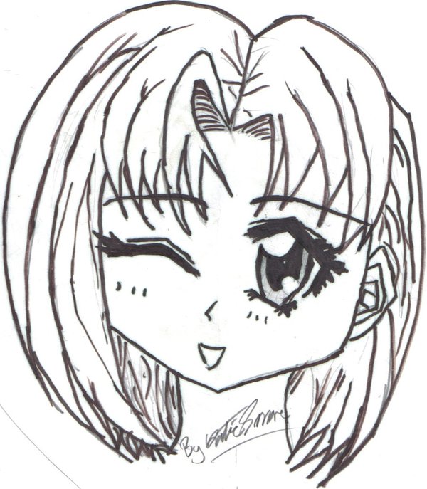 600x687 3 Year Old Drawing