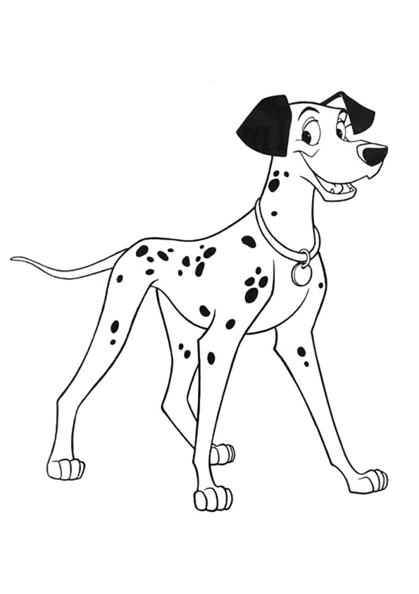 595x842 Free Printable 101 Dalmatians Coloring Pages For Kids