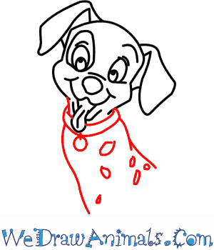 300x350 How To Draw Patch From 101 Dalmatians