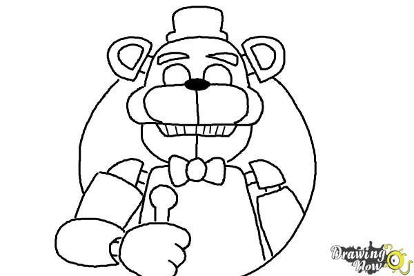 600x400 How To Draw Five Nights At Freddy'S