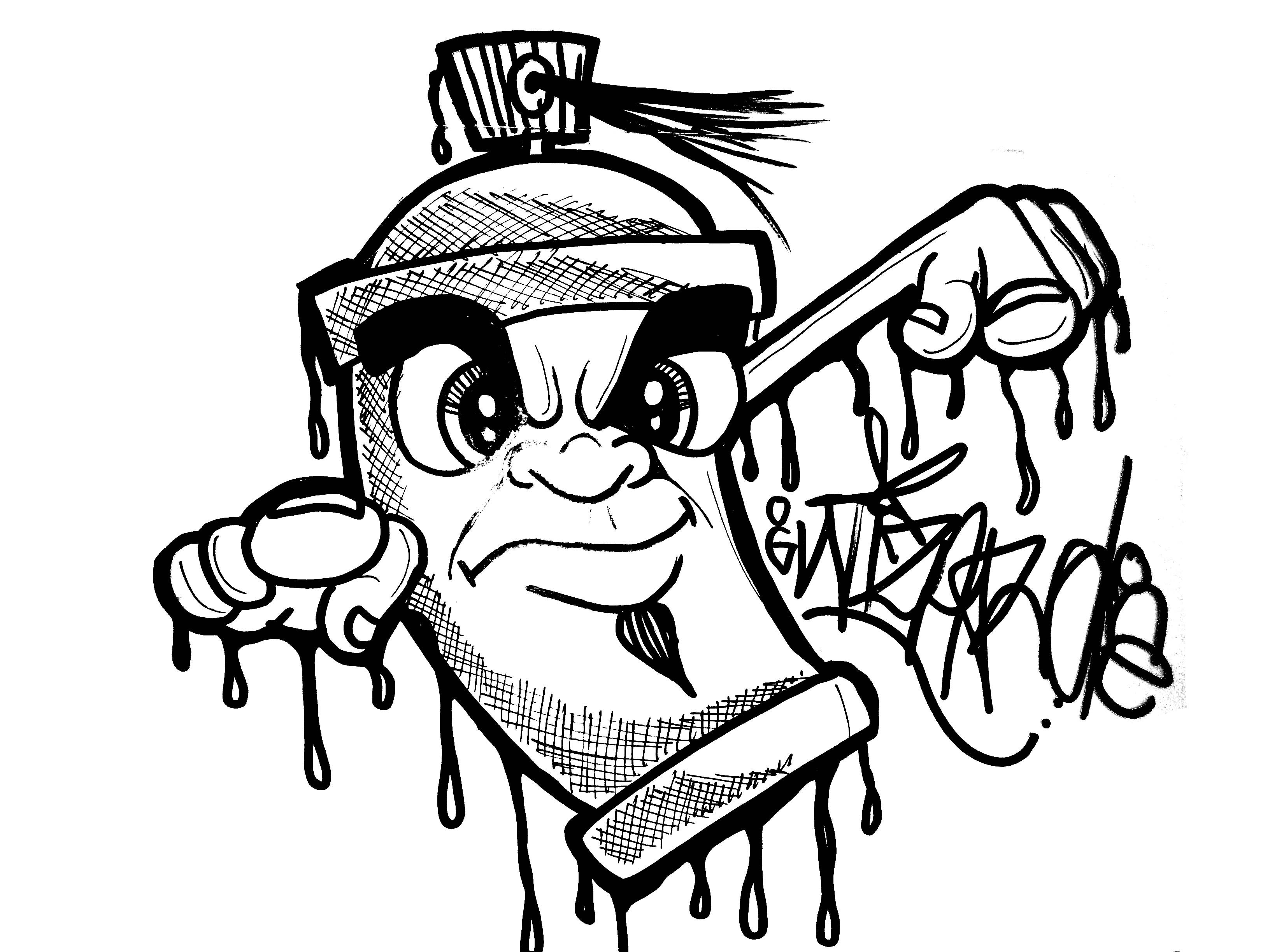3264x2448 Lets Draw A Cool Spray Can Character By Wizard