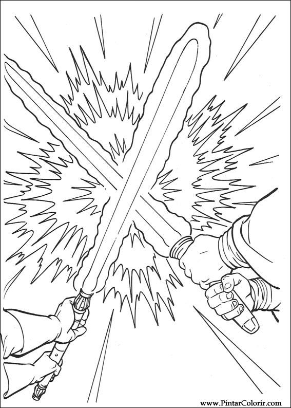 567x794 Drawings To Paint Amp Colour Star Wars