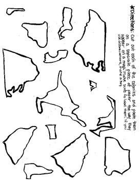 273x350 13 Colonies Map Cut And Paste Project By Alexis Forgit Tpt