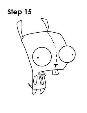 300x388 How To Draw Gir