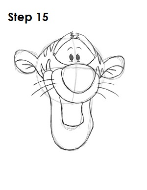 300x388 How To Draw Tigger