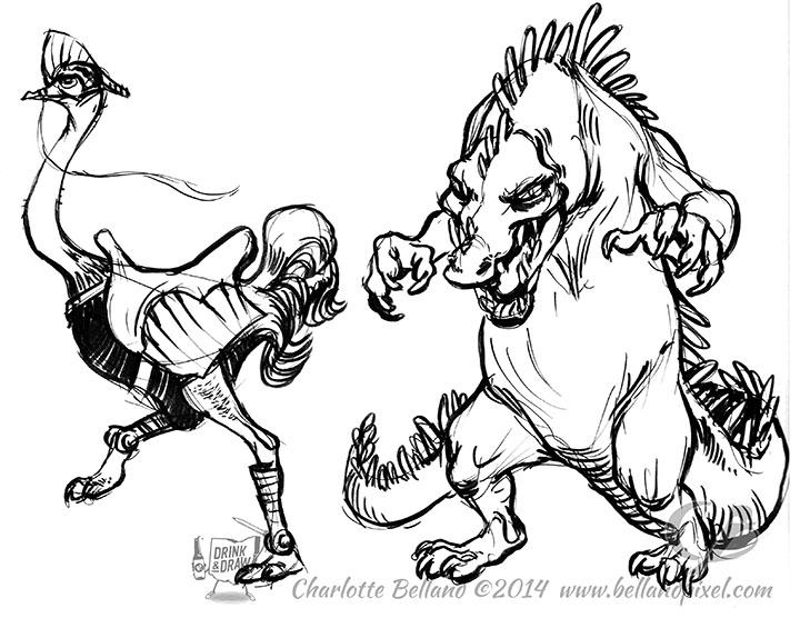 720x556 Drink And Draw 16bit Bellandpixel