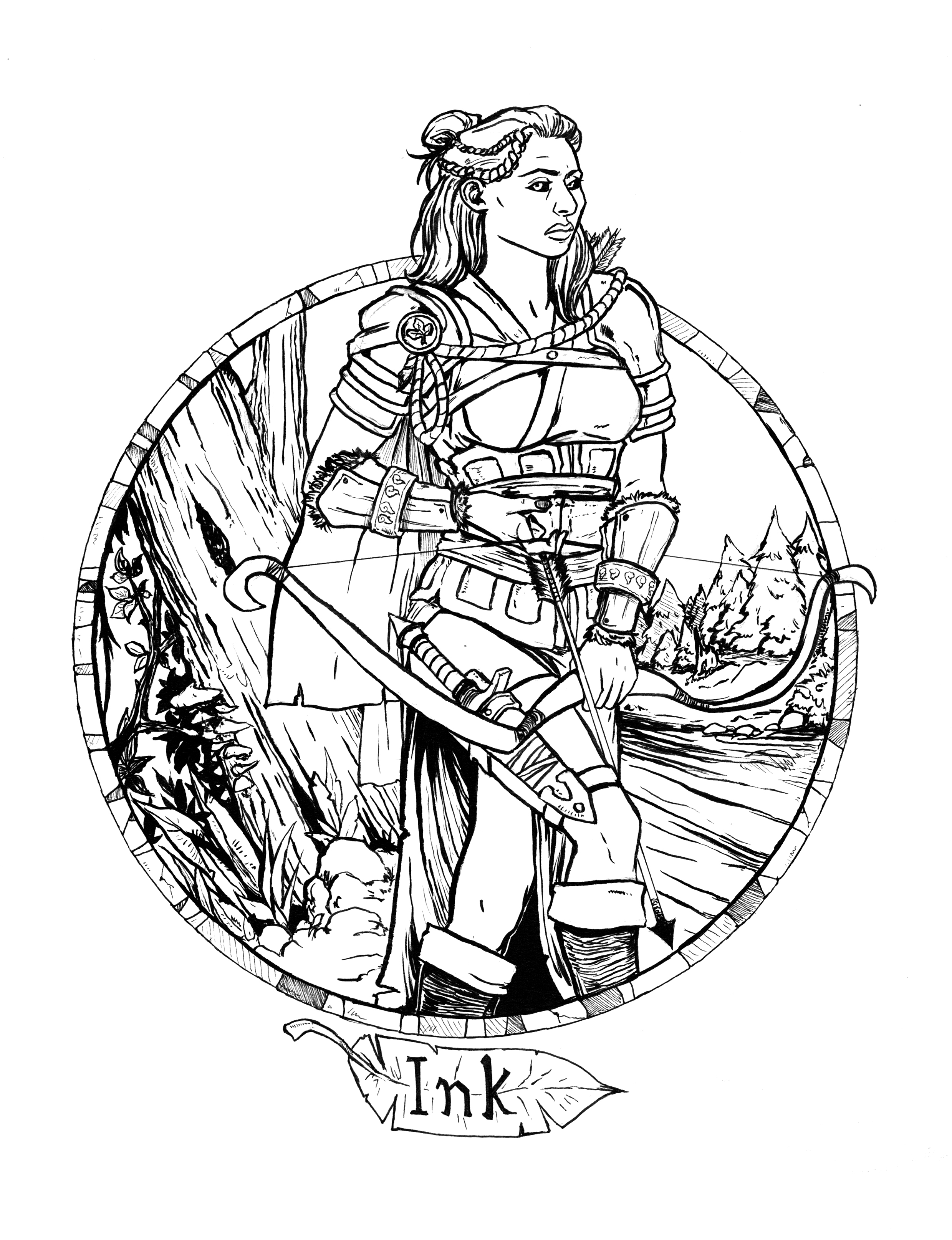 2479x3229 Inktober Has Begun! A Song Of Ink And Pen