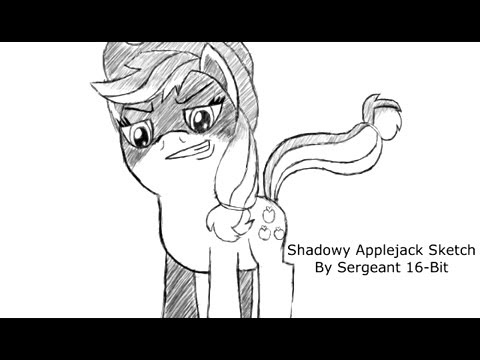 480x360 Speed Sketch Shadowy Apple Jack
